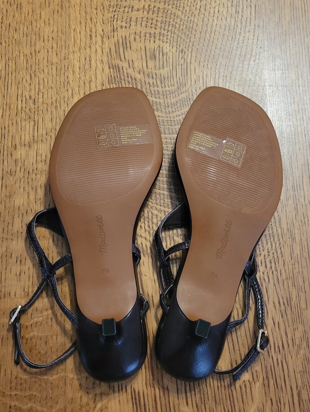Madewell Chiara Kitten Heel Slingback Sandal - Espresso Bean - Picture 10 of 12